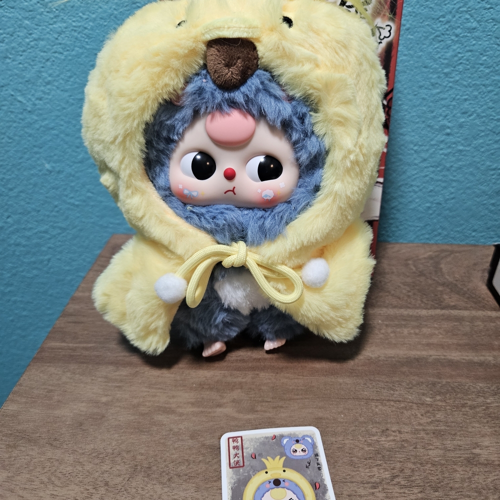 Baby Three I'm Not a Warrior Duck/koala
